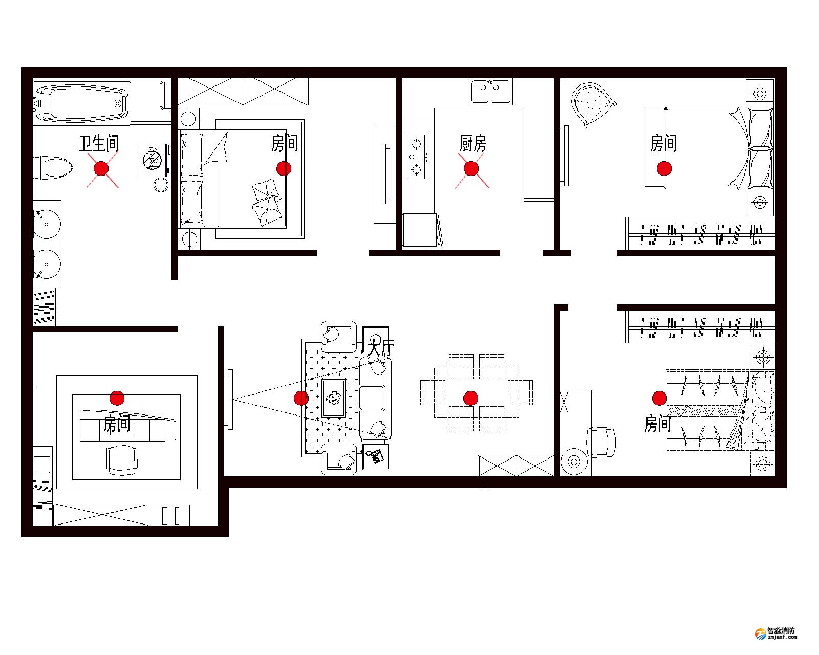 JTY-GF-GSTN701B獨立式光電感煙火災探測報警器
