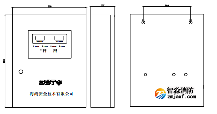 GST-DY-100外形示意圖
