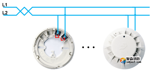 JBF4112家用感溫火災(zāi)探測(cè)器接線圖