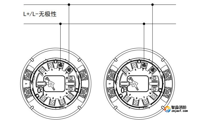 JBF5177火災聲警報器接線圖