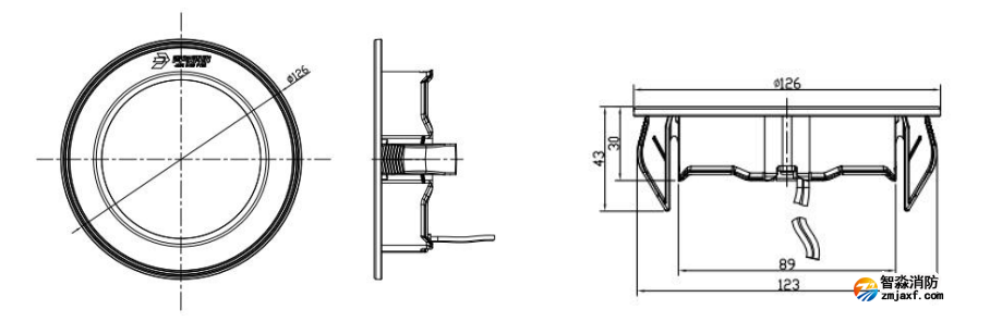J-ZFJC-E5W-17Z7A集中電源集中控制型消防應(yīng)急照明燈具