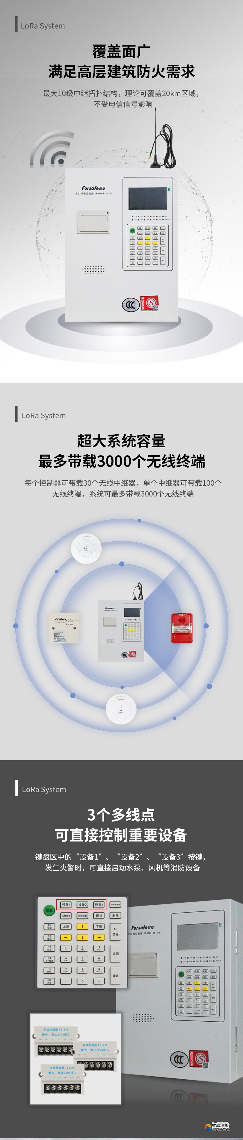 JB-QBH-FS5101W/L火災(zāi)報警控制器2