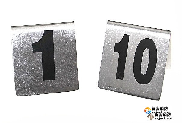 不銹鋼物證指示牌1-10