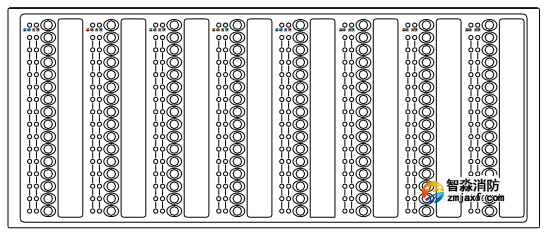 海灣消防H高性能主機手動盤