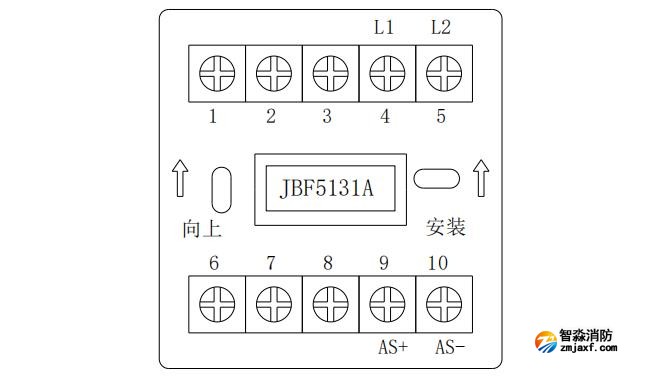 JBF5131A輸入模塊接線端子圖