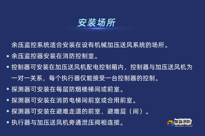 泰和安余壓監(jiān)控系統(tǒng)安裝場(chǎng)所