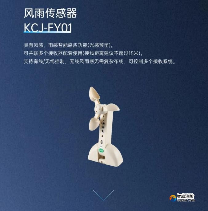 高新投三江消防電動(dòng)開(kāi)窗機(jī)系統(tǒng)風(fēng)雨傳感器