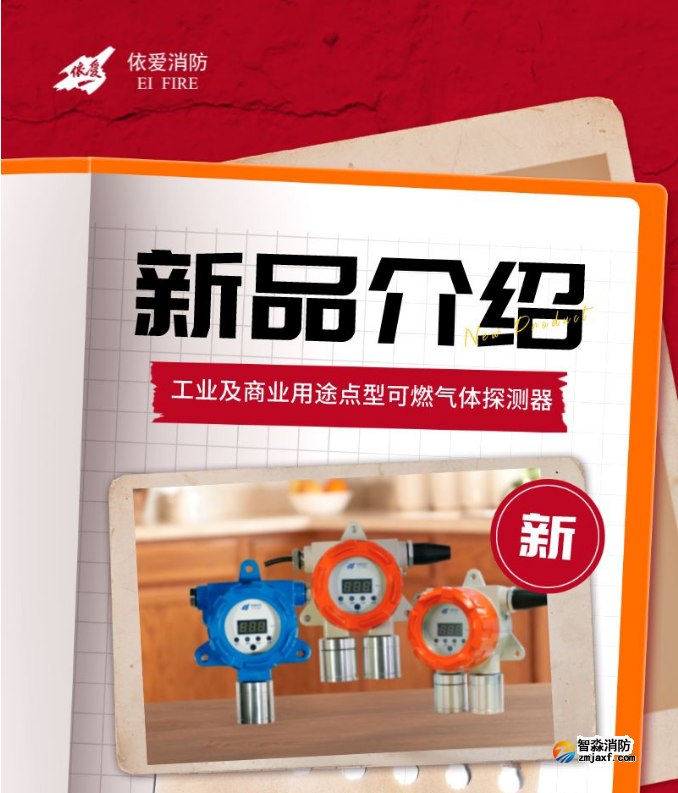 依愛工業(yè)及商業(yè)用途點型可燃氣體探測器新品上市