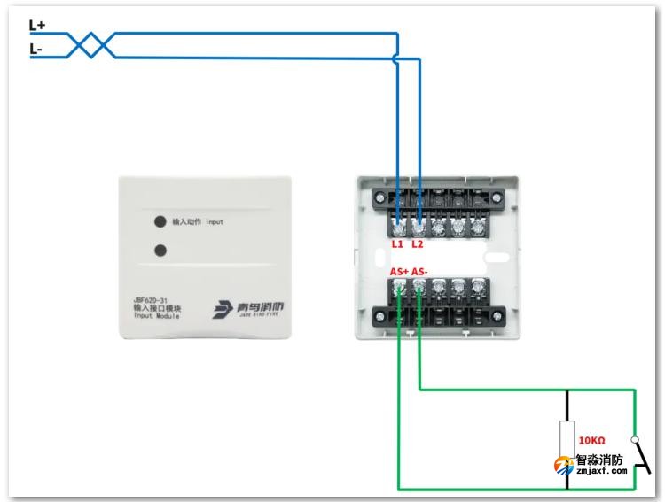 輸入接口模塊JBF62D-31接線圖