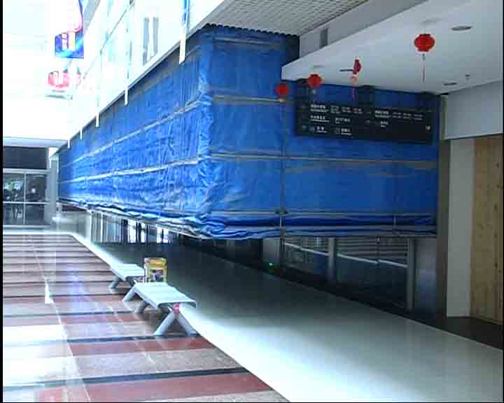 無機防火卷簾折疊提升