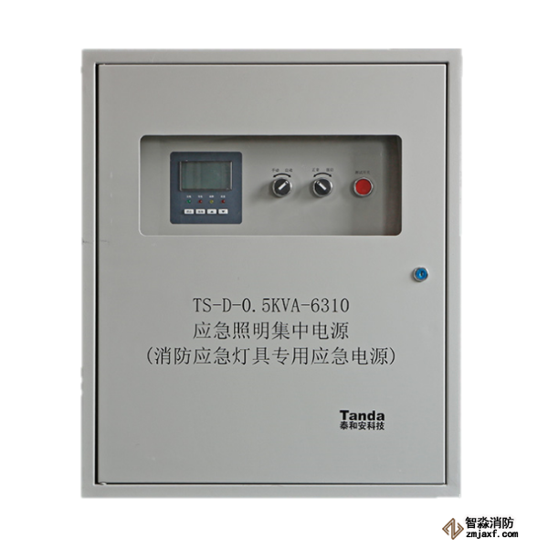 泰和安消防應(yīng)急燈具專用應(yīng)急電源TS-D-0.5KVA-6310