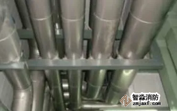 消防管道安裝與實施要點管道共用吊架，布置美觀