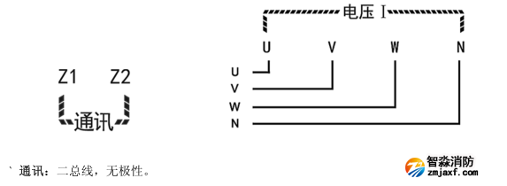 海灣GST-DJ-S60交流三相電壓傳感器端子圖